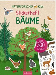 Naturforscher-Kids - Stickerheft B&auml;ume