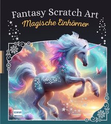 Fantasy Scratch Art - Magische Einh&ouml;rner