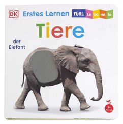 Erstes Lernen F&uuml;hl-Leporello. Tiere