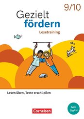 Gezielt f&ouml;rdern - Lern- und &Uuml;bungshefte Deutsch 2025 - 9./10. Schuljahr