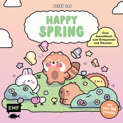 Happy Spring - Cozy Ausmalbuch zum Entspannen und Tr&auml;umen