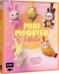 Schl&uuml;sselanh&auml;nger h&auml;keln: Mini-Monster f&uuml;r Labubu-Fans