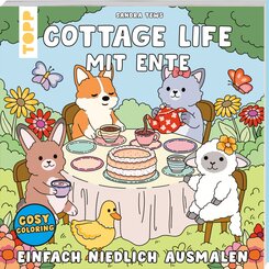 Cosy Coloring - Cottage Life mit Ente