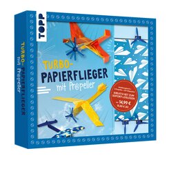 Kreativ-Set Turbo-Papierflieger mit Propeller