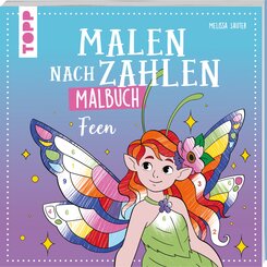 Malen nach Zahlen Malbuch Feen