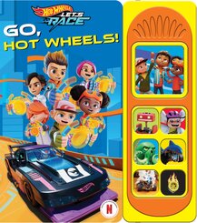 Hot Wheels Let's Race - Go, Hot Wheels! - Soundbuch - Pappbilderbuch mit 7 Ger&auml;uschen