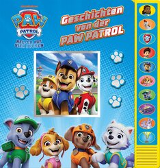 PAW Patrol - Geschichten von der PAW Patrol - Pappbilderbuch zum Vorlesen - Soundbuch mit 10 lustigen Ger&auml;uschen