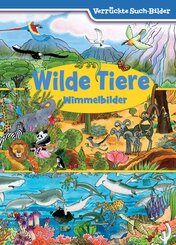 Wilde Tiere - Wimmelbilder - Verr&uuml;ckte Such-Bilder