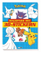 Pok&eacute;mon: Malspa&szlig; mit 3D-Stickern