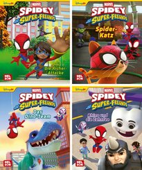 Nelson Mini-B&uuml;cher: 4er Spidey und seine Freunde 9-12