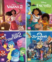 Nelson Mini-B&uuml;cher: 4er Disney Minib&uuml;cher zum Film 1-4