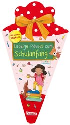 Schlau f&uuml;r die Schule: Lustige R&auml;tsel zum Schulanfang (Schult&uuml;te rot)