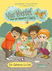 Vier Viertel und ein Haufen Chaos 1: Ein Zuhause f&uuml;r Loki