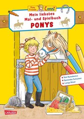 Conni Gelbe Reihe (Besch&auml;ftigungsbuch): Mein liebstes Mal- und Spielbuch: Ponys