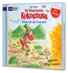 Der kleine Drache Kokosnuss - Einsatz bei der Feuerwehr,1 Audio-CD
