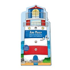 TR&Ouml;TSCH - Malbuch Mein kunterbuntes Spiel- und Malbuch Am Meer