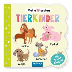 TR&Ouml;TSCH - Klappenbuch Meine ersten Tierkinder