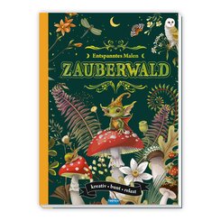 TR&Ouml;TSCH - Malbuch Entspanntes Malen Zauberwald