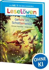 Lesel&ouml;wen 2. Klasse - Gefahr im Schattenwald