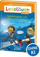 Lesel&ouml;wen 3. Klasse - Geheimagent auf gef&auml;hrlicher Mission