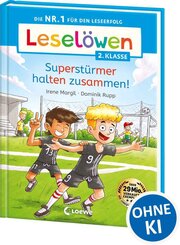 Lesel&ouml;wen 2. Klasse - Superst&uuml;rmer halten zusammen!