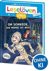 Lesel&ouml;wen Comics 2. Klasse - Oh Schreck, die Mumie ist weg!