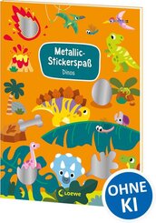 Metallic-Stickerspa&szlig; - Dinos