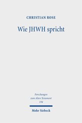 Wie JHWH spricht