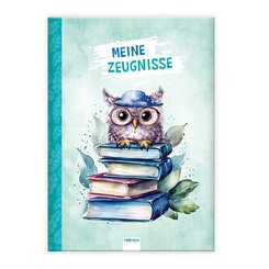 TR&Ouml;TSCH - Zeugnismappe A4 wattiert Eule