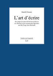L'art d'&eacute;crire