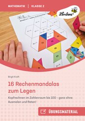 16 Rechenmandalas zum Legen