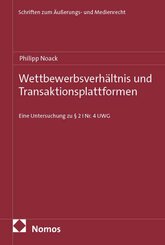 Wettbewerbsverh&auml;ltnis und Transaktionsplattformen