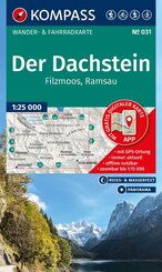 KOMPASS Wanderkarte 031 Der Dachstein, Ramsau, Filzmoos 1:25.000