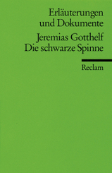 Jeremias Gotthelf 'Die schwarze Spinne'