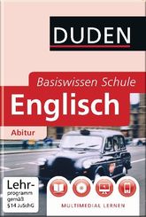 Duden Basiswissen Schule; Englisch Abitur, m. DVD-ROM