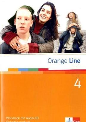 Orange Line: Klasse 8, Workbook m. Audio-CD, Erweiterungskurs; Bd.4