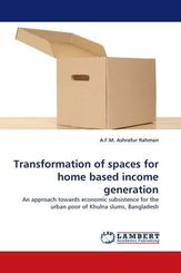 Transformation of spaces for home based income generation