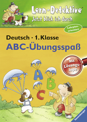 Lern-Detektive - Lernspiel; ABC-Übungsspaß, Deutsch 1. Klasse