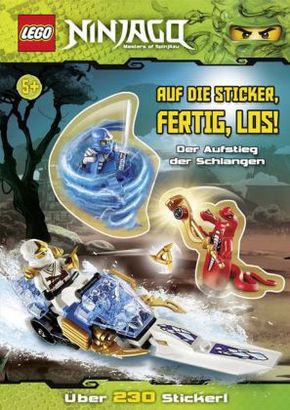 LEGO® Ninjago. Auf die Sticker, fertig, los! Der Aufstieg der Schlangen
