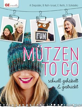 Mützen to go - schnell gehäkelt und gestrickt