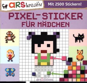 Pixel-Sticker für Mädchen - Mit 2500 Stickern!