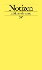 Notizbuch edition suhrkamp gelb