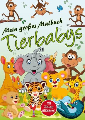 Mein Grosses Malbuch Tierbabys 2015 Arvelle De