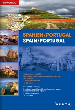 Reiseatlas Spanien/Portugal; Spain/Portugal