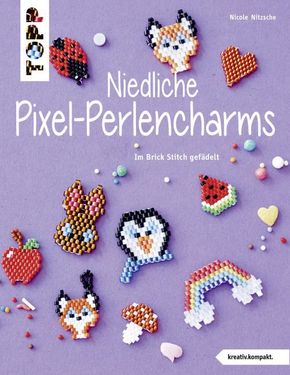 Niedliche Pixel-Perlencharms