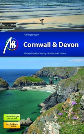 Cornwall & Devon, m. 1 Karte