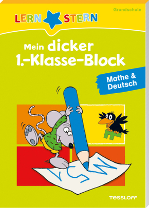 Mein dicker 1.-Klasse-Block Mathe & Deutsch