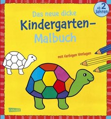 Das neue, dicke Kindergarten-Malbuch