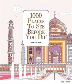 1000 Places To See Before You Die - Malbuch