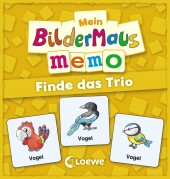 Mein Bildermaus-Memo - Finde das Trio (Kinderspiel)